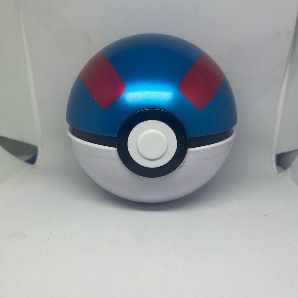Pokemon Pokeball Great Ball D21 (EMPTY NO PACKS)  Prop Display Cosplay Greatball